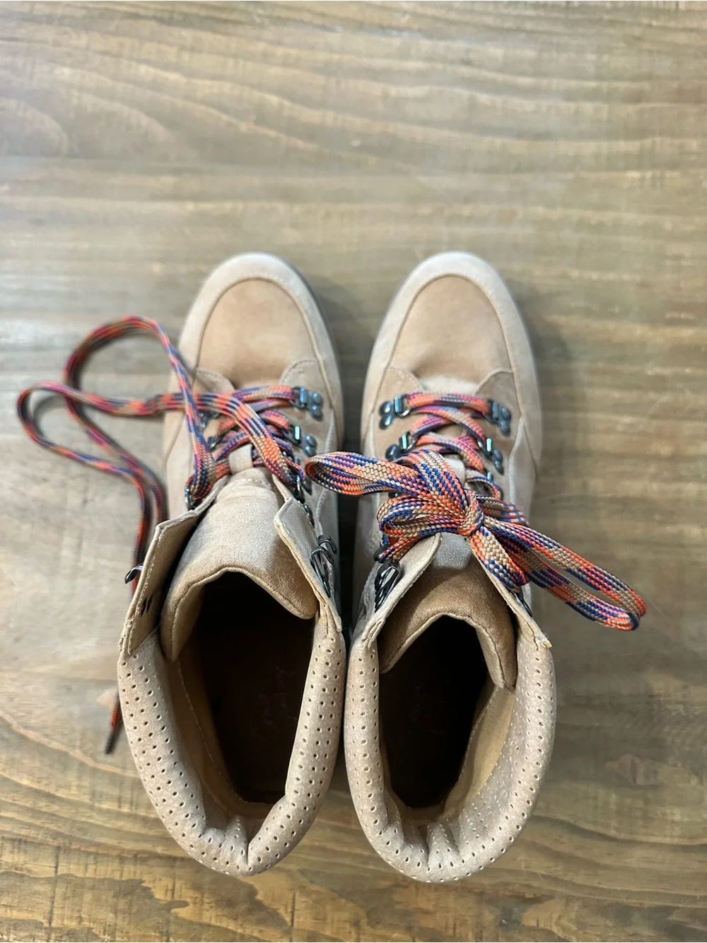 Crown Vintage Lace Up Ankle Boots